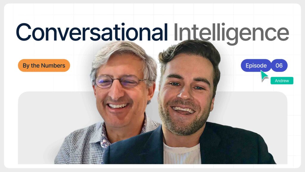Sid Banerjee, Medallia Chief Strategy Officer, and Andrew Custage, Head of Research, discussing conversational intelligence