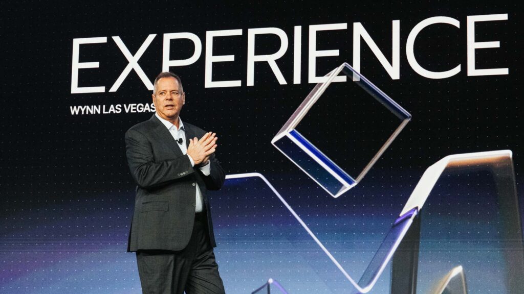 Medallia CEO Mark Bischof on mainstage at Experience '26