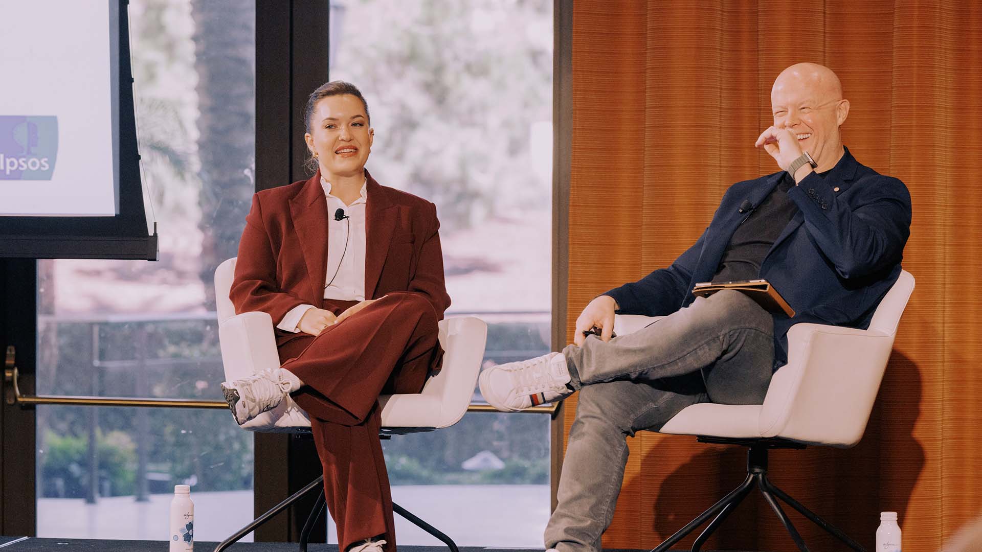 Breakout presenters on stage at Medallia Experience '26