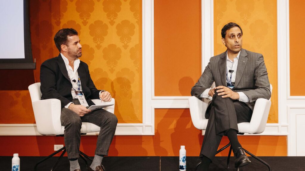 Breakout presenters on stage at Medallia Experience '26